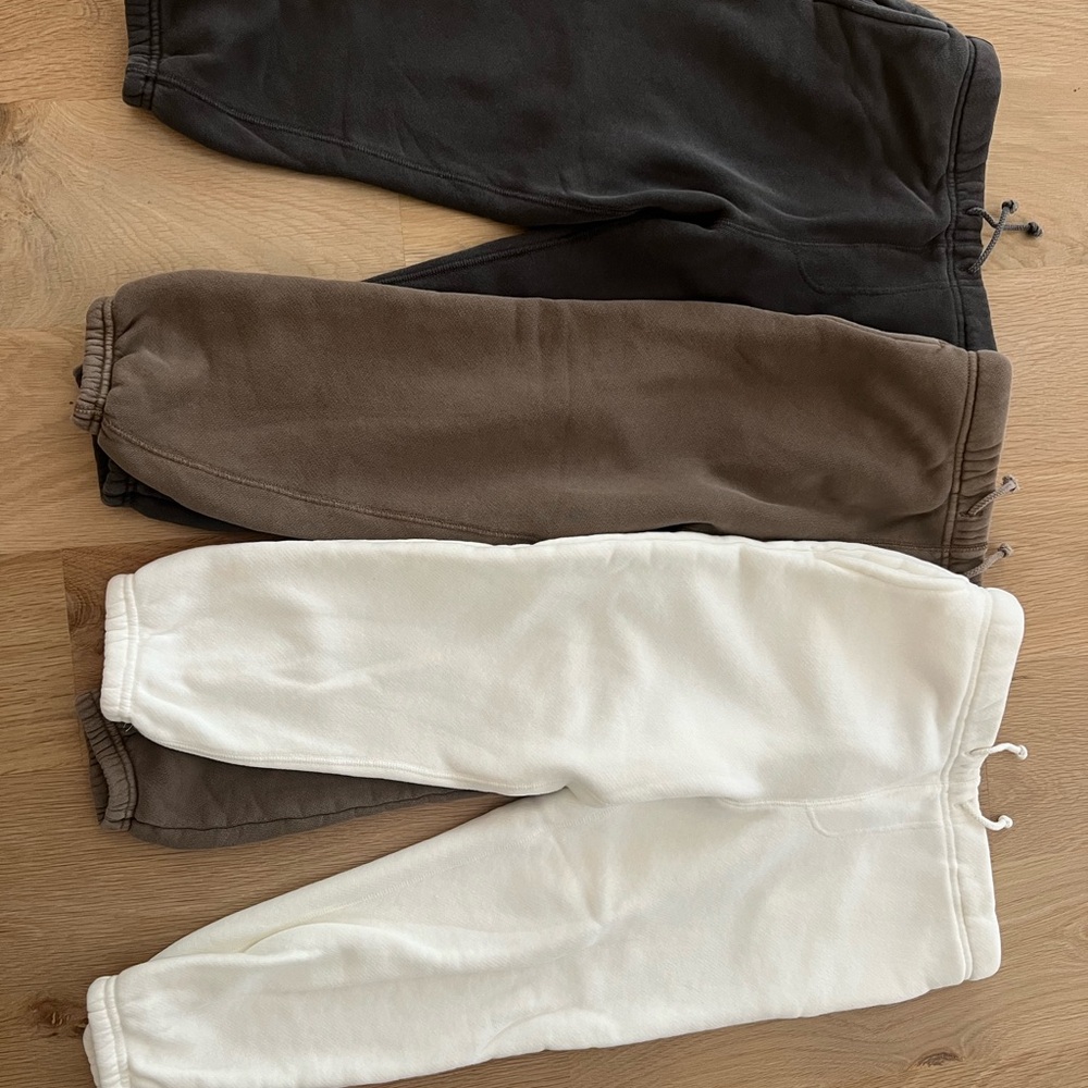 Elwood Kids Jogger Pants Set - Black, Brown, and White